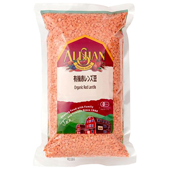 【FOOD de WINE】アリサン 赤レンズ豆 500g / アリサン ◎(ALISAHAN Red Lentil ◎)